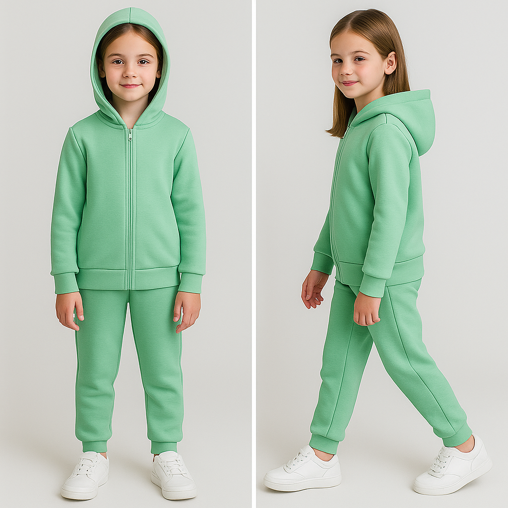 Теплий Костюм на флісі для дівчинки 86-140 см 003682