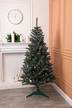 Штучна ялинка 1 м блакитна, новорічна ялинка Різдвяна ніч штучна SOK-22-1