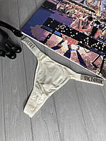Жіночі стрінги Victoria's Secret Very Sexy білі wu076