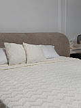 Покривало в скандинавському стилі "Хельга", молочний колір (Розміри і кольори в асортименті), фото 5