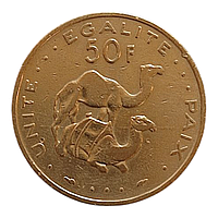 Джибуті 50 франків, 1982