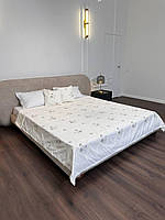 Покривало "Бароко №4", 100% cotton, молочний колір (Розміри і кольори в асортименті)