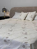 Покривало "Бароко №4", 100% cotton, молочний колір (Розміри і кольори в асортименті), фото 8