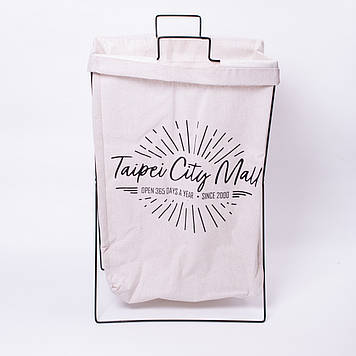 Кошик для білизни на підставці 36×28×58 (см) м'який HP-41-10