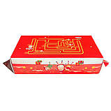 Новорічна упаковка для цукерок до 400 г Цукерка червона, фото 4