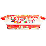 Новорічна упаковка для цукерок до 400 г Цукерка червона, фото 5