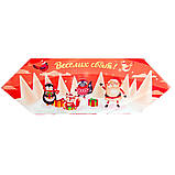 Новорічна упаковка для цукерок до 400 г Цукерка червона, фото 2