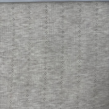 Рібана трансферлі преміум трикотажне полотно бежевий меланж смужка