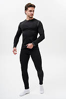 Комплект термобілизни демісезонний бавовняний Without Celsius Black