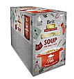 НАБІР Корм вологий Brit Care Christmas Fish Soup д/котів різдвяний суп з рибою 15х75 г, фото 2