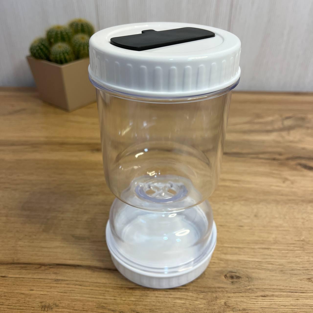 Багаторазова банка для солінь з Вилкою (75)