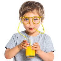 Веселі окуляри-соломинки - Креативні окуляри-трубочки для свята і веселощів