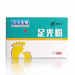 Лікувальна косметика для ніг «999» 3 шт. упак (протигрибкове, відшаровує) порошок для ванночок для ніг «Зугуанфень»