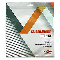 LED стрічка Biom Professional COB 400шт/м 7W/м IP33 24V (3000-3500K) BPS-G4-24-3-COB-400-WW-20 27349