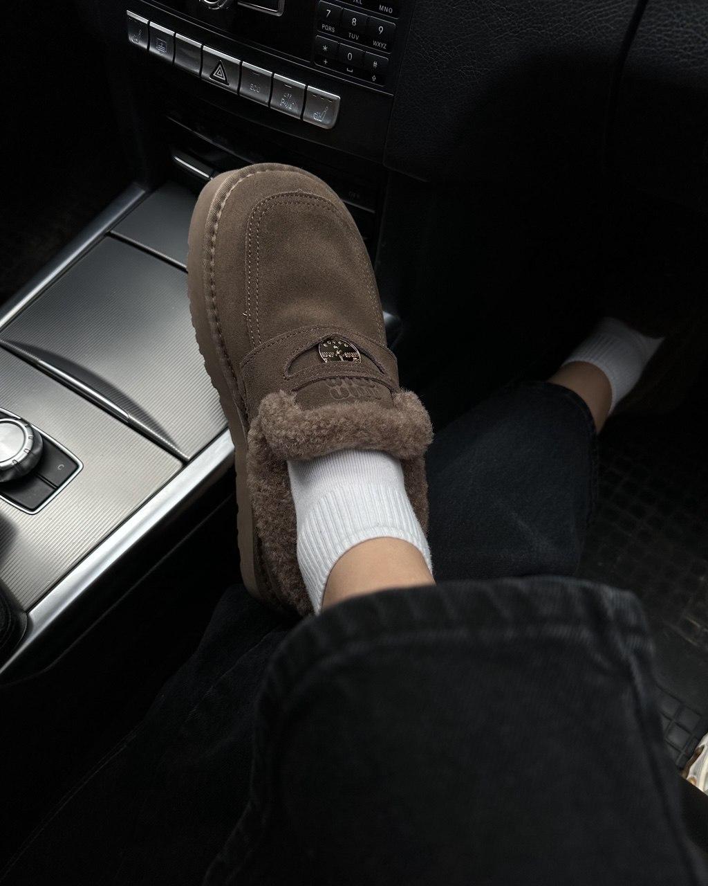 Лофери зимові,коричневі, фото 1