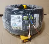 Провід кабель ШВВП 2х0.75 повноцінний, мідний силовий чорний Каблекс Одеса (бухта 100м), фото 4