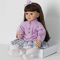 Велика м'якотіла лялька реборн TK Group QM 107, 50 см