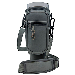 Чохол-сумка для термокружки Stanley Quencher 1,18 л з ремінцем, захисний кейс для кухля, темно-сірий KT7001317