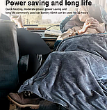 Електро простирадло з підігрівом Електропростирадло з підігрівом у машину Автомобільне простирадло з живленням від прикурювача, фото 5