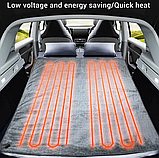 Електро простирадло з підігрівом Електропростирадло з підігрівом у машину Автомобільне простирадло з живленням від прикурювача, фото 2