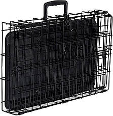 Металева клітка Dog Cage XS для транспортування собак невеликих розмірів і котів — 48 x 33 x 41 см, фото 3