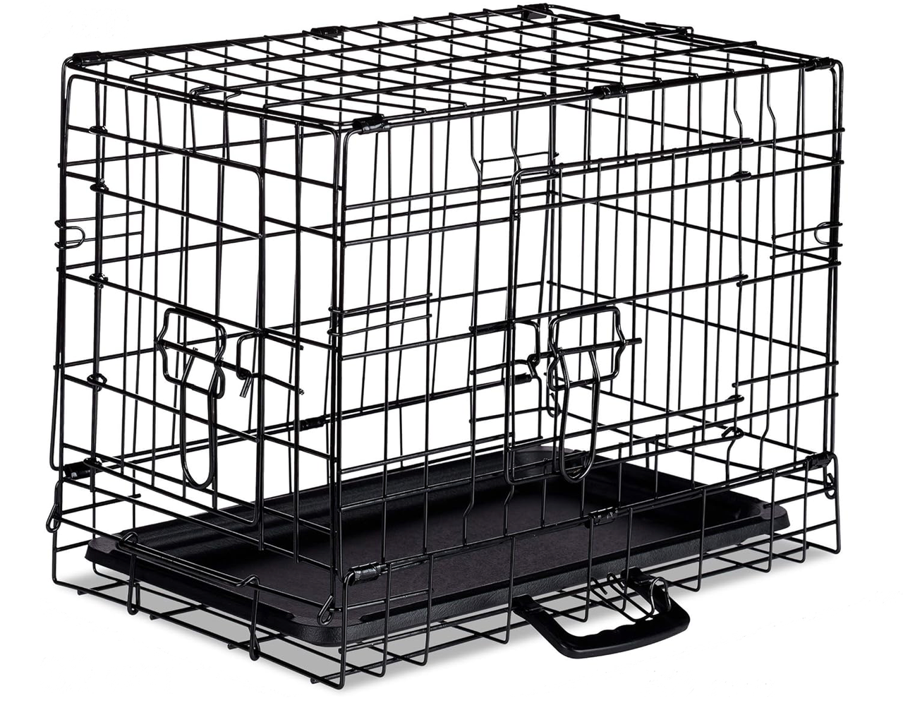 Металева клітка Dog Cage XS для транспортування собак невеликих розмірів і котів — 48 x 33 x 41 см