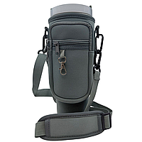 Чохол-сумка для термокружки Stanley Quencher 1,18 л з ремінцем, захисний кейс для кухля, темно-сірий KT7001317. solve