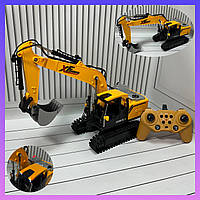 Дитяча машина-екскаватор на радіокеруванні 789-414A-1 звук підсвітка гусеничний хід