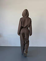 Жіночий якісний теплий спортивний костюм, фото 4