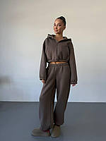 Жіночий якісний теплий спортивний костюм, фото 3