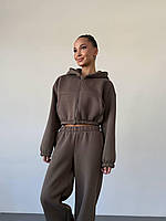 Жіночий якісний теплий спортивний костюм, фото 7