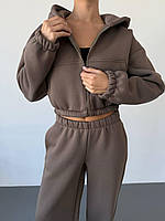 Жіночий якісний теплий спортивний костюм, фото 5