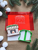 3D-формочки-вирубки для пряників "Камін"