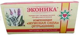 Свічки Еконіка - Ятришнік з травами  "Чоловіча сила" №10шт