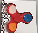 Спінер-антистрес світний Іграшка-антистрес у формі спінера Спінер світиться в темряві Led spinner, фото 4