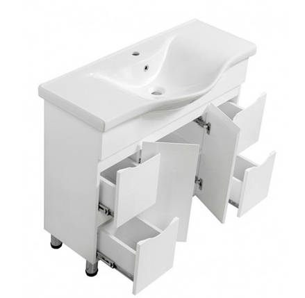 Тумба підлогова Verona Т-19 100 см з умивальником, фото 2