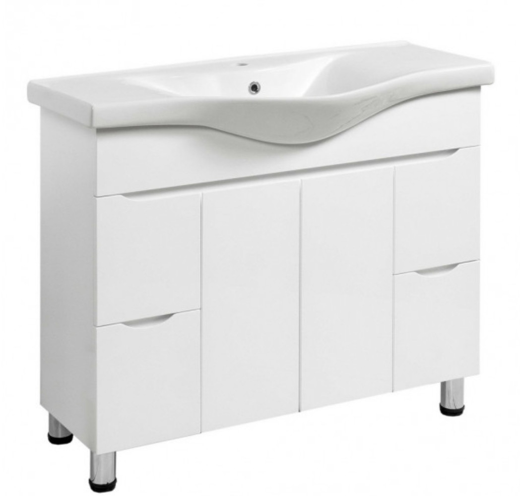 Тумба підлогова Verona Т-19 100 см з умивальником