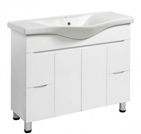 Тумба підлогова Verona Т-19 100 см з умивальником, фото 1