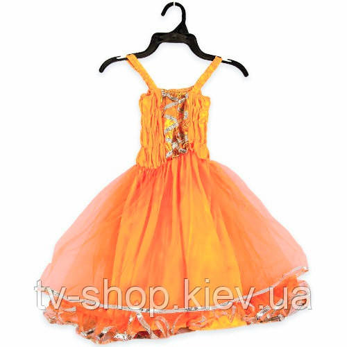 Сукня оранжева Осінь/Гарбуз/Морковка/Відьмочка/Лисиця (4 кольори), фото 1