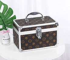 Кейс органайзер для косметики Beauty Madeleine Коричневий 30*20*20