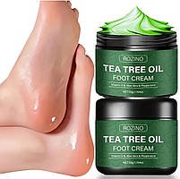 Крем для ніг проти тріснувших ступенів і п'ят з чайним деревом та вітаміном Е 50 мл