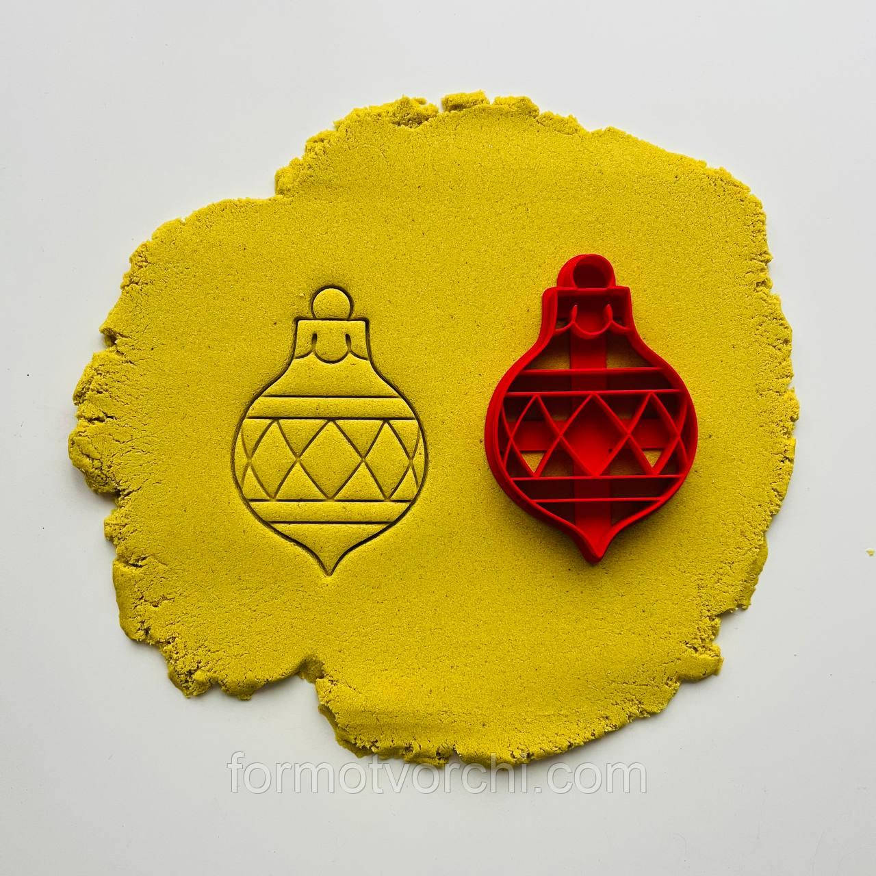 3D-формочки-вирубки для пряників "Ялинкова іграшка 19"