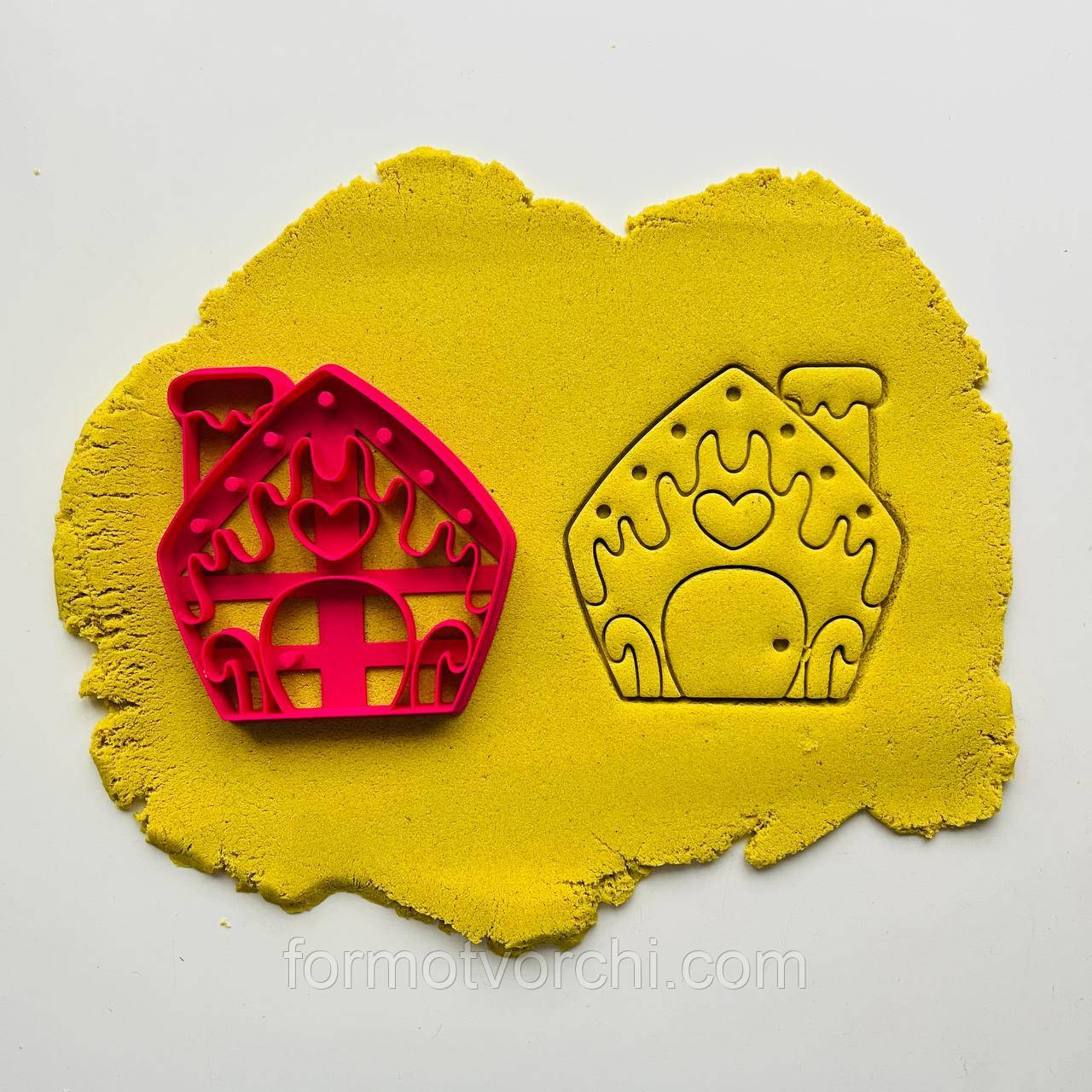 3D-формочки-вирубки для пряників "Будинок 32"