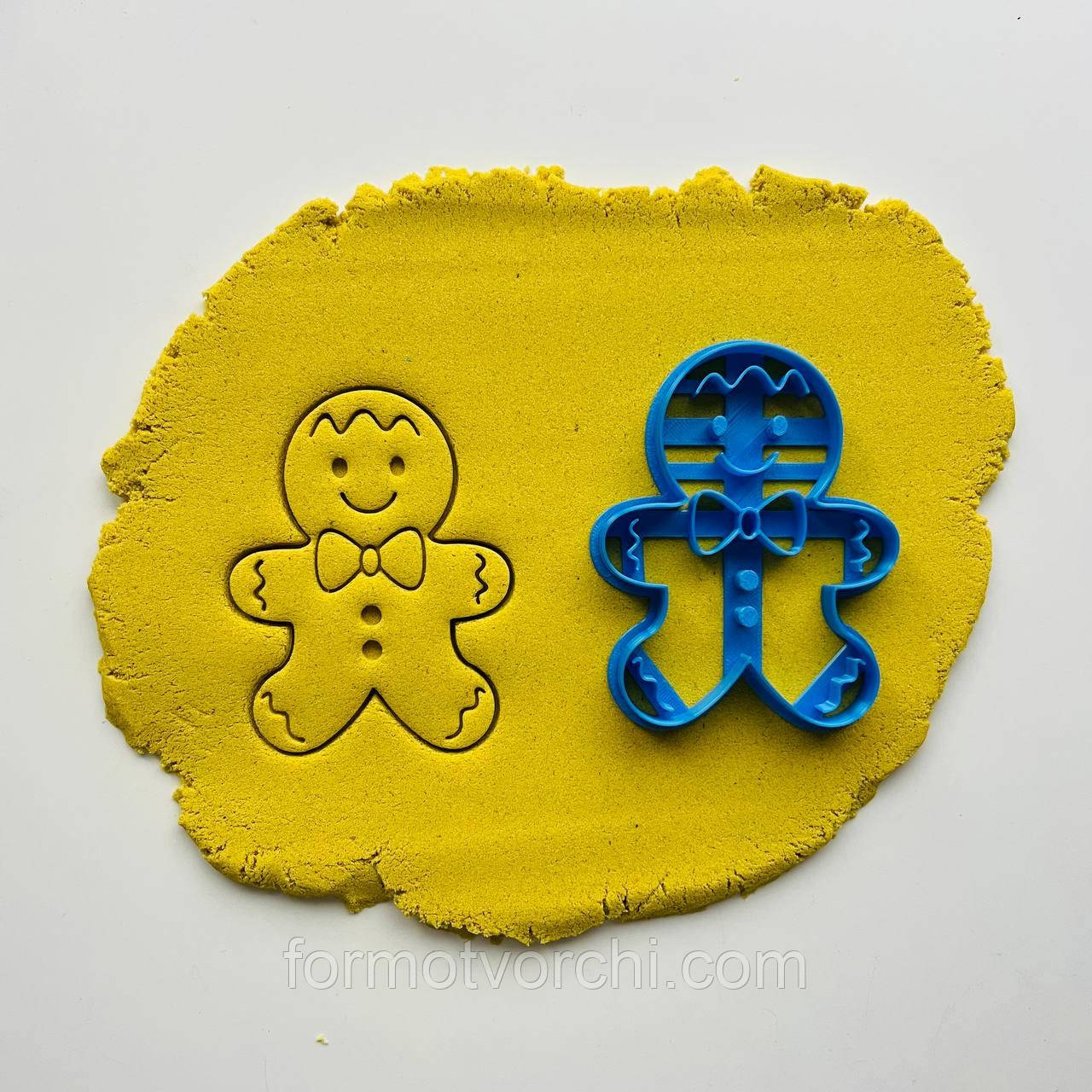 3D-формочки-вирубки для пряників "Пряниковий чоловічок 30"