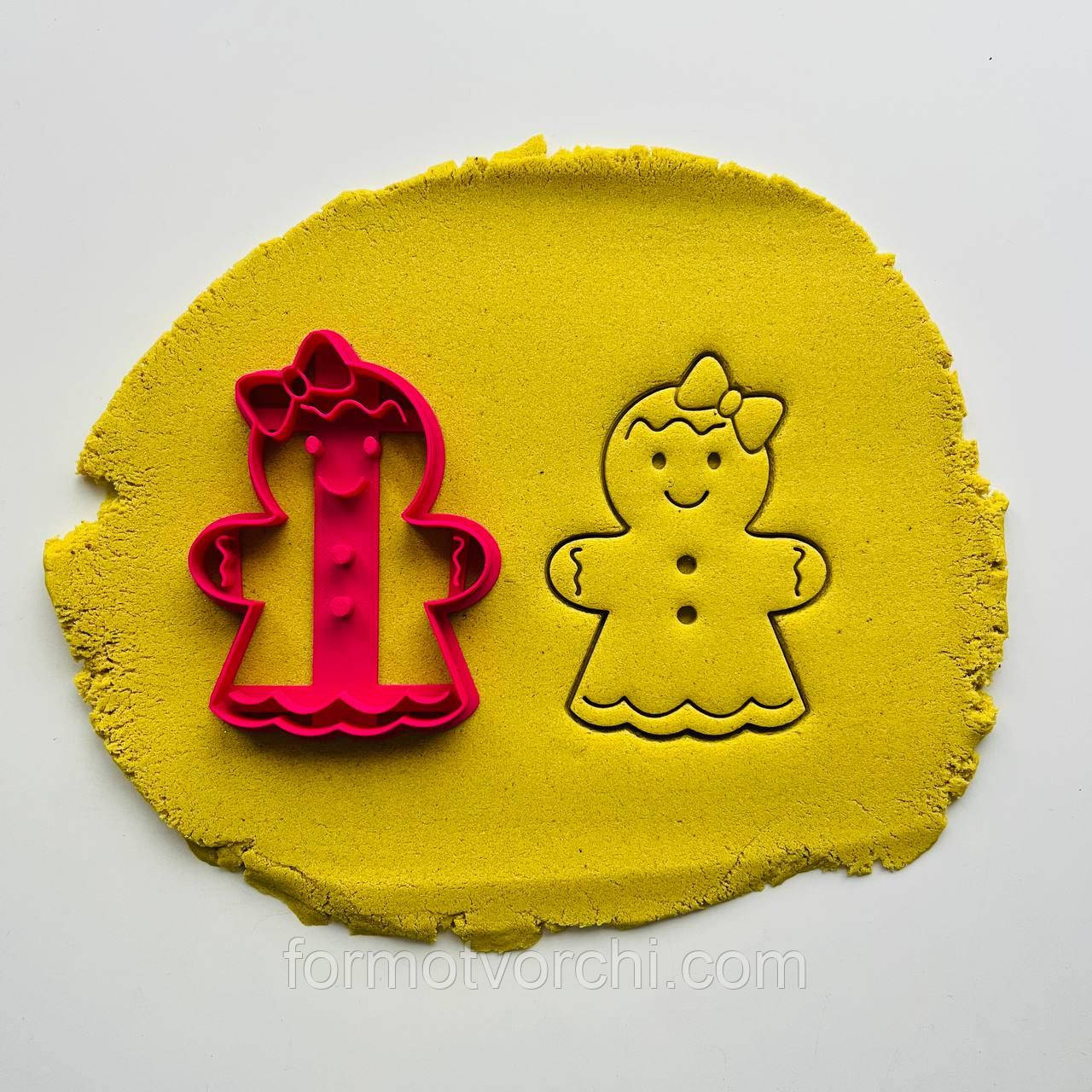 3D-формочки-вирубки для пряників "Пряниковий чоловічок 31"