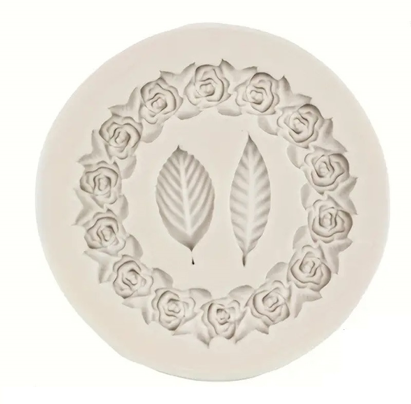 Силіконовий молд CHI Вінок та листя (202358)