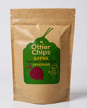 10 уп. Бурякові чіпси Other Chips 35г