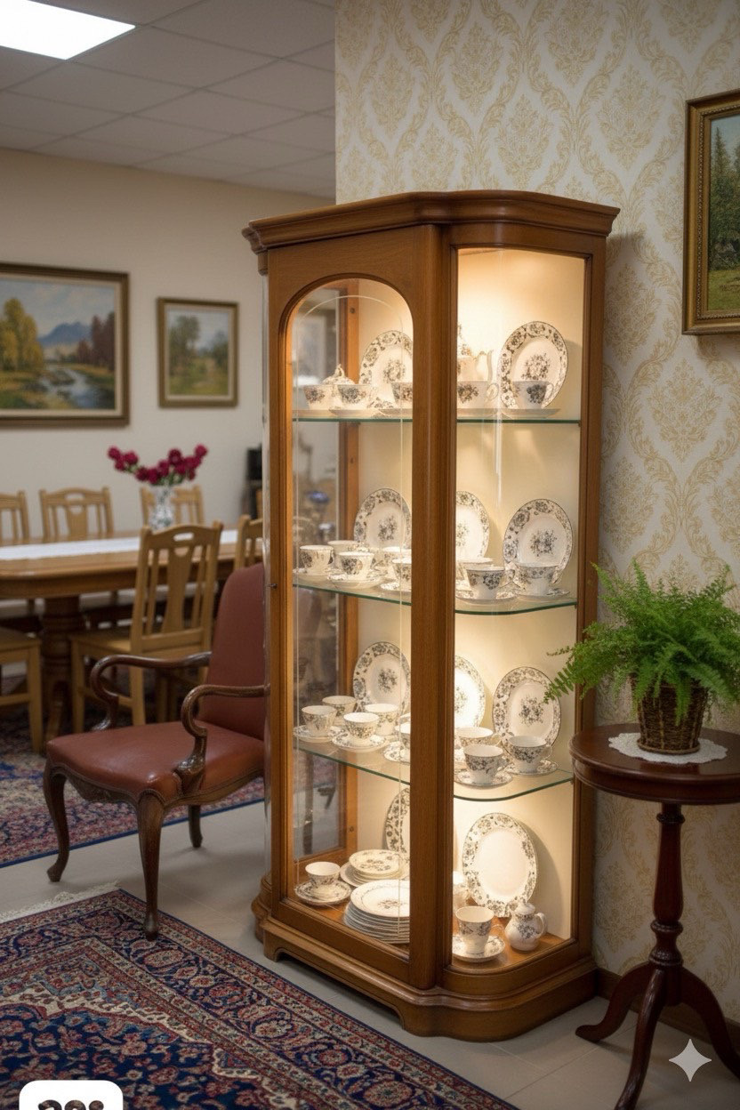 Вітрина з ІТАЛІЇ ДЕРЕВО ГОРІХ, фото 1