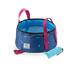 Відро складане Naturehike New Folding Washbasin S 10 л NH18L010-P blue