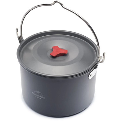 Казан Naturehike Camping 4 л NH17D021-G grey, фото 1